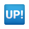 UP! Button on Icons8