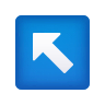 Up-Left Arrow on Icons8