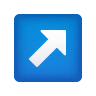 Up-Right Arrow on Icons8