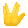 🖖 Vulcan Salute Emoji on Icons8