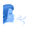 🌬️ Wind Face Emoji on Icons8