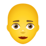 👩‍🦲 Woman: Bald Emoji on Icons8
