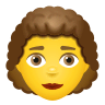 Woman: Curly Hair on Icons8