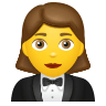 🤵‍♀️ Woman In Tuxedo Emoji on Icons8
