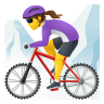 Woman Mountain Biking on Icons8