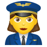 👩‍✈️ ️Woman Pilot Emoji on Icons8