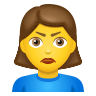 🙎‍♀️ Woman Pouting Emoji on Icons8