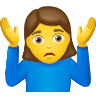 Woman Shrugging on Icons8