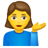 💁‍♀️ Woman Tipping Hand Emoji on Icons8