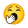 🥱 Yawning Face Emoji on Icons8