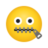 Zipper-Mouth Face on Icons8