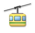 Aerial Tramway Emoji on LG Phones