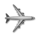 Flugzeug Emoji LG