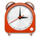Alarm Clock Emoji on LG Phones