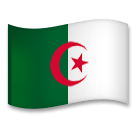 Flagge von Algerien Emoji LG