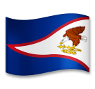 🇦🇸 Флаг Американского Самоа Эмодзи на телефонах LG
