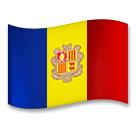Bandiera di Andorra Emoji LG