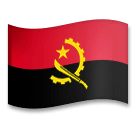 Флаг Анголы Эмодзи на телефонах LG