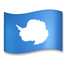 🇦🇶 Flagge der Antarktis Emoji auf LG