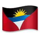Флаг Антигуа и Барбуды Эмодзи на телефонах LG