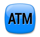 Simbolo ATM Emoji LG