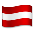 Flag: Austria Emoji on LG Phones