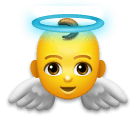Baby Angel Emoji on LG Phones