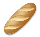 🥖 Barra de pan Emoji en LG