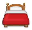 🛏️ Bed Emoji on LG Phones
