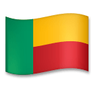 Флаг Бенина Эмодзи на телефонах LG