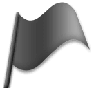 🏴 Musta Lippu Emoji Lg -Puhelimissa
