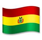 Флаг Боливии Эмодзи на телефонах LG