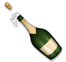 🍾 Flasche mit knallendem Korken Emoji auf LG