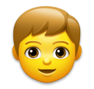 👦 Boy Emoji on LG Phones