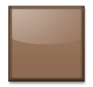 🟫 Brown Square Emoji on LG Phones