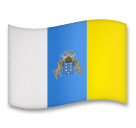 Флаг Канарских островов Эмодзи на телефонах LG