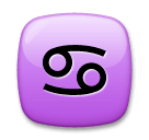 Krebs (Sternzeichen) Emoji LG