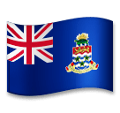 Bandiera delle Isole Cayman Emoji LG