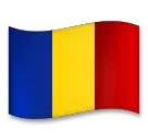 Tchads Flagga on LG