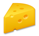 Morceau de fromage on LG