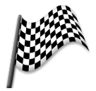 Bandeira xadrez Emoji LG