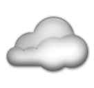☁️ Wolke Emoji auf LG
