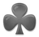 ♣️ Kreuz (Kartenfarbe) Emoji auf LG