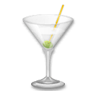 Cocktail Glass Emoji on LG Phones