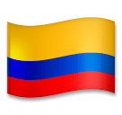 Bandiera della Colombia Emoji LG