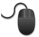 Ratón de ordenador Emoji LG