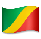 Republiken Kongos Flagga on LG