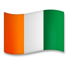 🇨🇮 Bandeira da Côte d’Ivoire Emoji nos LG