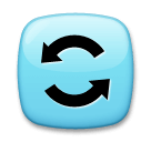 Counterclockwise Arrows Button Emoji on LG Phones
