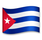 Flagge von Kuba Emoji LG
